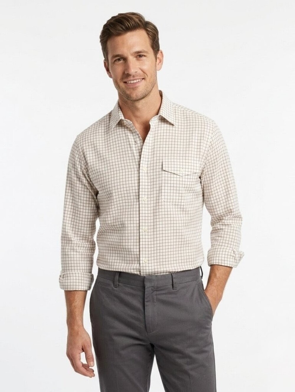 Monsieur 26 Place Vendôme Paris Vintage Ultra-RarecLuxury Tailored Shirt